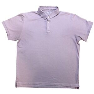 BONOBOS Standard Fit Striped Short Sleeve Polo Shirt Men's Size M